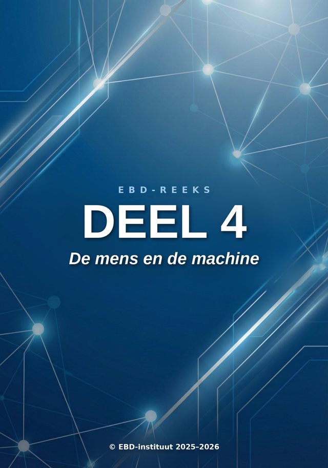 Cover Deel 4 — De mens en de machine